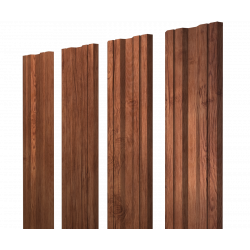 Штакетник Twin 0.45 Print Premium Rowan Wood Fresh TwinColor